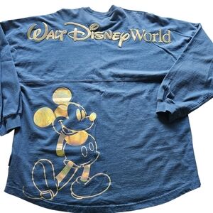 Disney Parks Walt Disney World 50th Mickey Mouse EARidescent Spirit Jersey